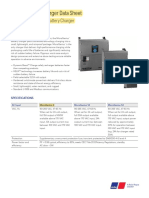 MicroGenius Battery Charger Data Sheet - WT00038096