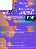 Distinguishing Between Strategic and Marketing Planning in Terms of Objectives and Processes