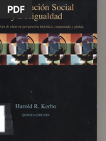 Harold Kerbo - Estratificacion Social y Desigualdad