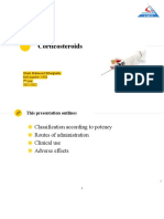 Corticosteroids: Ghadi Mahmoud Elbarghathi Roll Number: 1950 5 Year 2021-2022