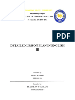 Detailed Lesson Plan - Teaching English in Elem - Grades - Gabat Clara A