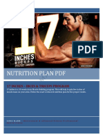 17inches Nutrition Plan by Guru Mann