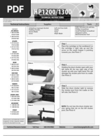 Technical Instructions 1: Supplies Tools