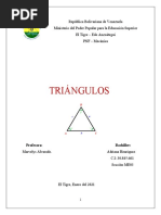 TRABAJO DE LOS TRIANGULOS Matematicas