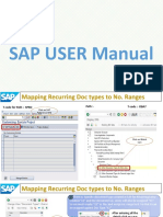 SAP User Manual - Recurring & Revesal of FI