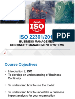 Iso 22301 - BC PPT V2