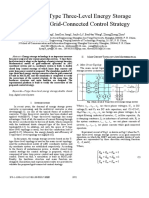 Design of T-Type Three-Level Energy Storage Inverter and Grid-Connected Control Strategy