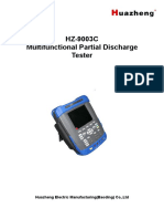 13 1 5 HZ-9003C Multifunctional Partial Discharge Tester - User Manual