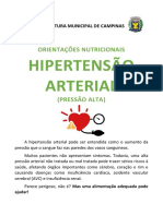 Orientacoes Nutricionais Hipertensao Arterial