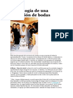 Cronología de Una Recepción de Bodas