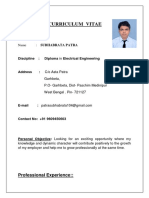 Subhabrata Patra Resume PDF