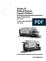 Series R Helical-Rotary Liquid Chillers: Model RTWB 207-224