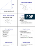 Ad Hoc Networks