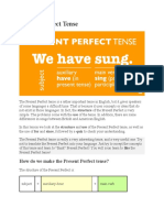 Present Perfect Tense