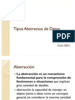 Tipos Abstractos de Datos