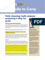 Carefully To Carry: Hold Cleaning: Bulk Cargoes - Preparing A Ship For Grain