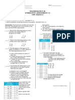 2nd Summative Assessment Q4