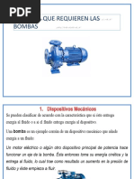 Potencia Que Requieren Las Bombas