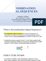 Recombination Signal Sequences