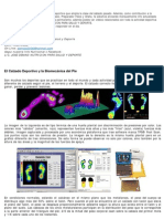 El Calzado Deportivo y La Biomecánica Del Pie