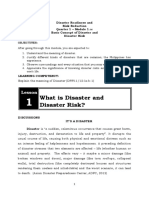 DRRR - Mod1 - Basic Concept of Disaster and Disaster Risk