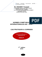 Normes Comptables Internationales Ias Livre 53 Cas Pratiques Et Corriges