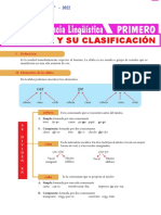 La Sílaba y Su Clasificación para Primer Grado de Secundaria