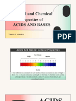 Properties of Acids and Bases