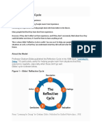 Gibbs' Reflective Cycle: About The Model