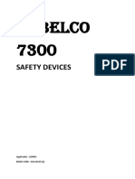 Safety Devices Manual 7300 KOBELCO Crawler Crane 