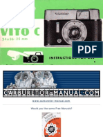 Voigtlander Vito C Instruction Manual