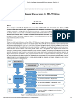 The Use of The Flipped Classroom in EFL Writing Classroom - TRANS Nr. 22