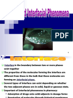 U3Surface Tension and Interfacial Tension