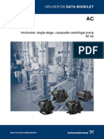 Horizontal, Single-Stage, Composite Centrifugal Pump 50 HZ: Grundfos Data Booklet