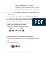 Lista de Exercicios de Química Geral para Estudo Da 1 Avaliação