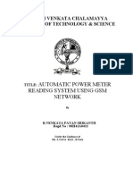 Automatic Power Meter Reading System Using GSM Network