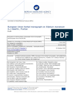 Draft European Union Herbal Monograph Silybum Marianum L Gaertn Fructus - en 0