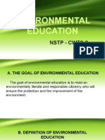 Environmental Education (NSTP)