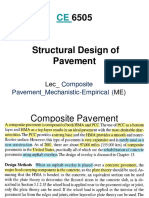 Composite Pavement - Mechanistic-Empirical (: Lec - ME)