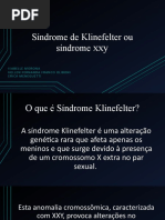 Síndrome de Klinefelter Ou Síndrome Xxy