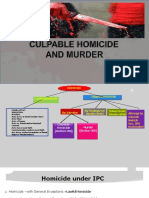 IPC-Culpable Homicide & Murder