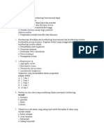 Contoh Soal Bioteknologi