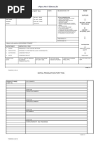 Napino Auto & Electronics LTD.: Initial Production Part Tag