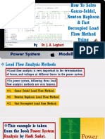 Modelling of Load Flow Analysis in MatlabSimulink Software2