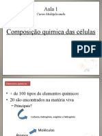 Aula 1 - Composição Química Das Células