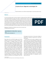 Economic Evaluation of Point-Of-Care Diagnostic Technologies For Infectious Diseases