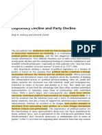 Andeweg & Farrell 2017 - Legitimacy Decline and Party Decline