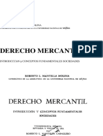 Derecho Mercantil Roberto Mantilla Caballero