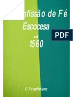 A Confissão de Fé Escocesa 1560