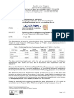 BLGF Memo To BLGF Mimaropa Region - Preliminary Revenue Performance Targets For FY 2021 - 08 Jan 2021 - Approved